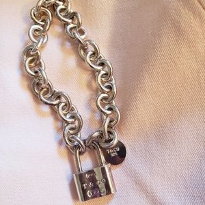 Tiffany & Co. Jewelry - TIFFANY & CO Lock bracelet .925 sterling silver Tiffany & Co. Jewelry - TIFFANY & CO Lock bracelet .925 sterling silver